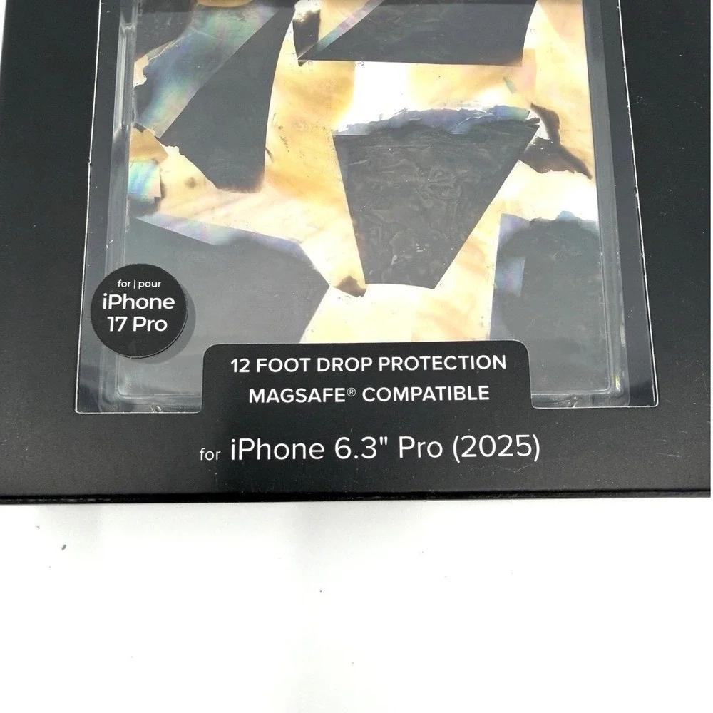 Flaunt Brown Abalone Square Case iPhone 17 Pro 6.3